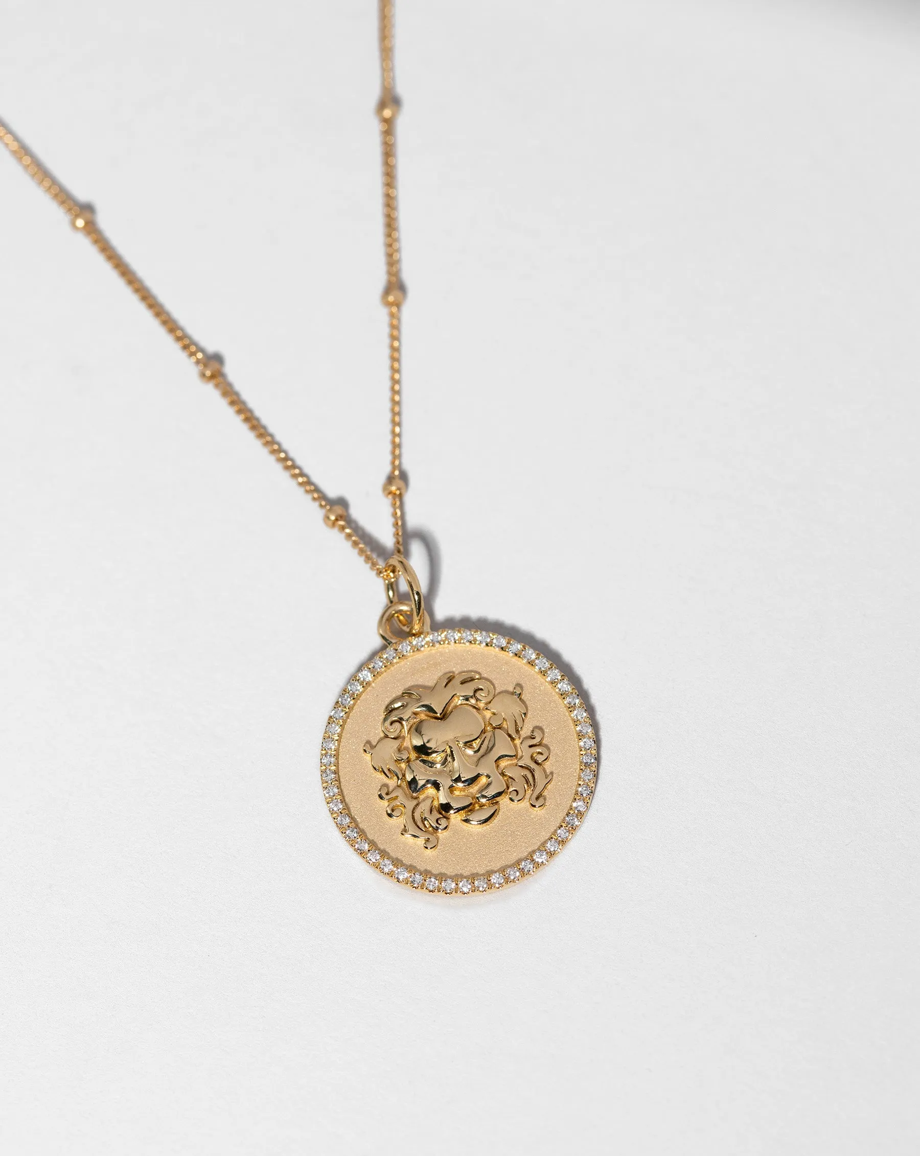 Zodiac Medallion Necklace