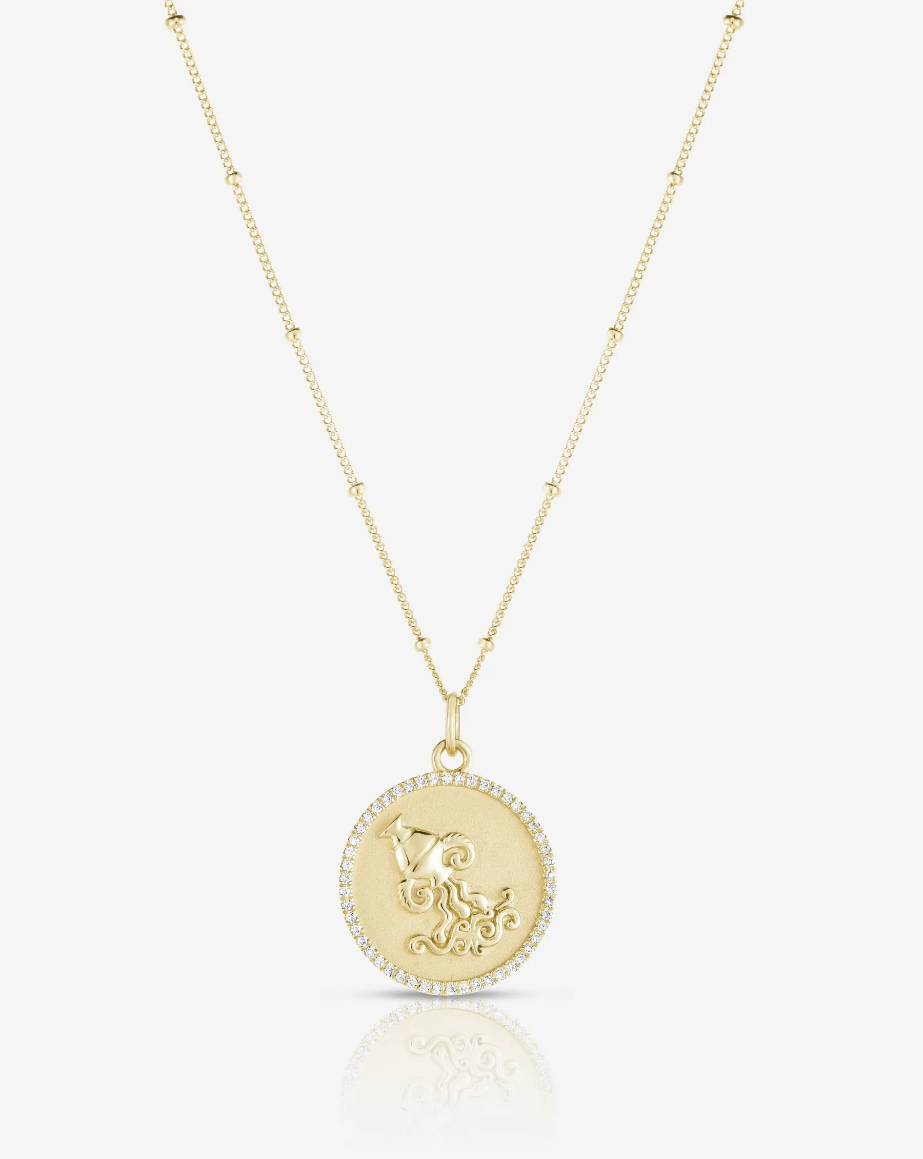 Zodiac Medallion Necklace